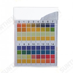 100PCS/Box PH Test Strips Precision Four-color Comparison 0-14 PH Measuring Drinking Water Quality Strips 100PCS/Box PH Test Strips Precision Four-color Comparison 0-14 PH Measuring Drinking Water Quality Strips
