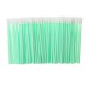 100Pcs Polyester Swab Sticks Microfiber Cleaning Head Swab For Solvent Printer Optical Equipment