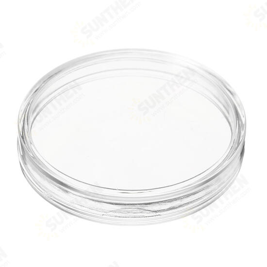 100Pcs/Lot 20/25/27/30mm Clear Plastic Coin Holder Universal Commemorative Coin Shell Collector