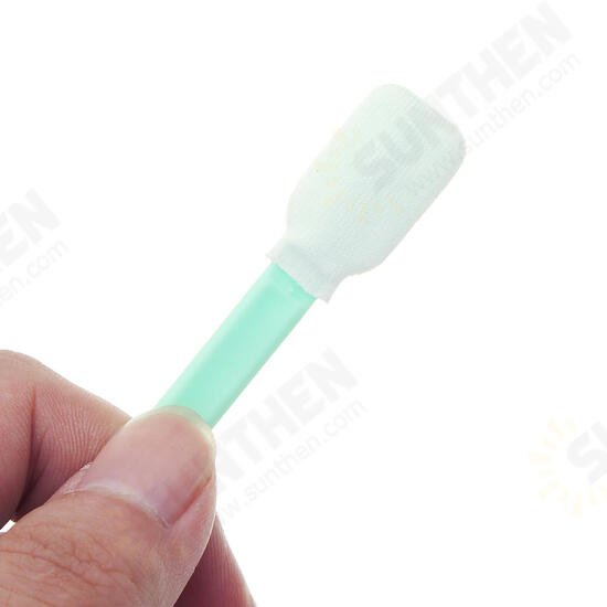 100pcs Foam Tip Cleaning Head Swabs Sponge Stick for Inkjet Printer Printhead Camera Cleanroom