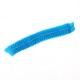 100pcs Non Woven Disposable Hair Shower Cap Pleated Anti Dust Lab Hat Blue