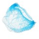 100pcs Non Woven Disposable Hair Shower Cap Pleated Anti Dust Lab Hat Blue