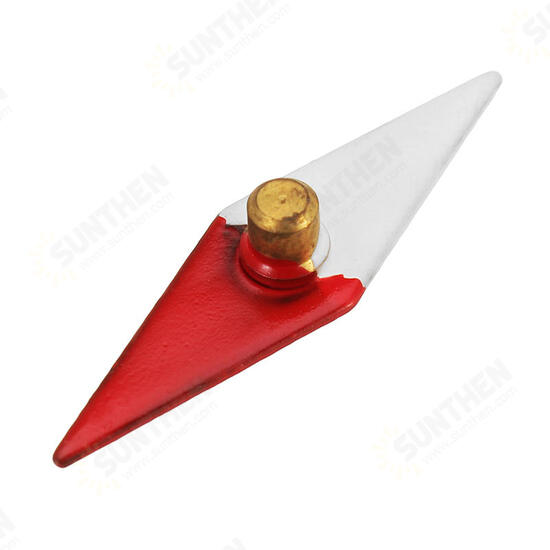 16Pcs Rhombus Compass Needle with Base Physics Experiment Teaching Instrument