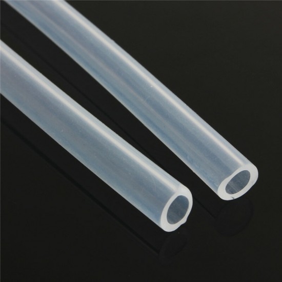 1m Length Food Grade Translucent Silicone Tubing Hose 1mm To 8mm Inner Diameter Tube