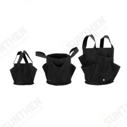 2mm Ultra Thick Black Round Planting Container Non-Woven Felt Planter Pot Grow Bags Plants Nursery Seedling Planting Barrel 2mm Ultra Thick Black Round Planting Container Non-Woven Felt Planter Pot Grow Bags Plants Nursery Seedling Planting Barrel