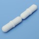 2pcs B25 Teflon Magnetic Stirrer Mixer Stirring Bar Rod Bead With Pivot Ring