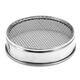 4-100 Mesh 4.75-0.15mm Aperture Lab Standard Test Sieve Stainless Steel Dia20cm