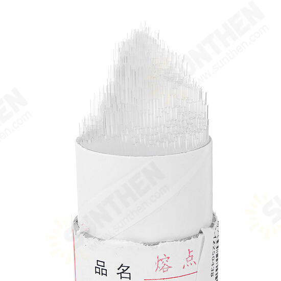 500Pcs 80mm Glass Capillary Tubes Open Both Ends 0.9-1.1mm Melting Point Tubes