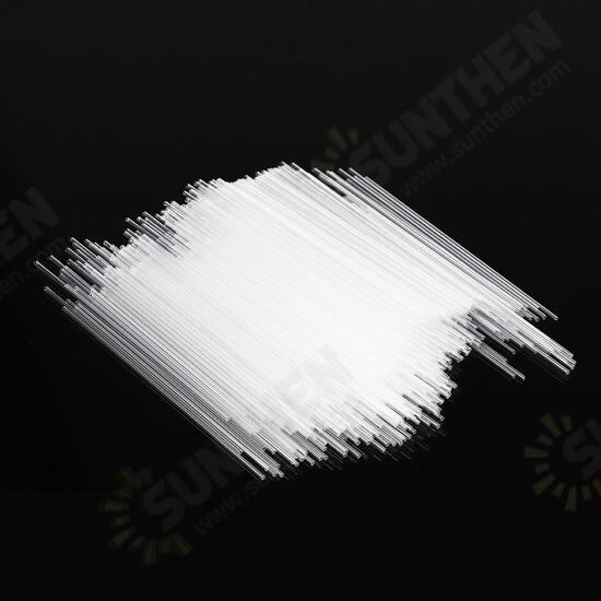 500Pcs 80mm Glass Capillary Tubes Open Both Ends 0.9-1.1mm Melting Point Tubes