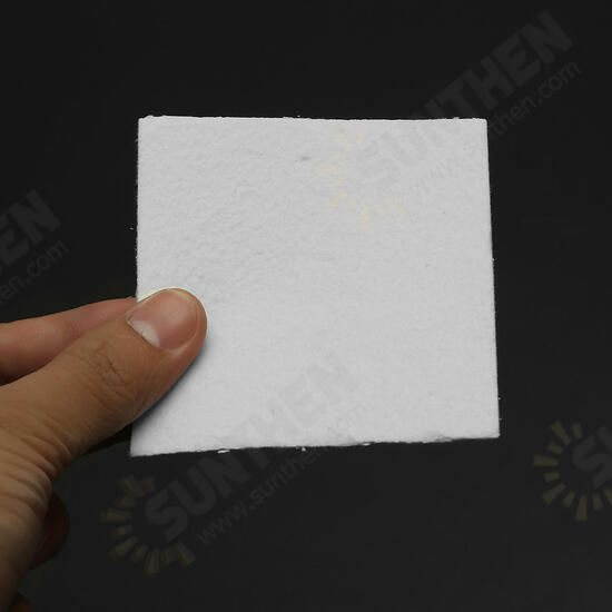 50Pcs 8x8cm Bullseye Hot Pot Thinfire Kiln Paper for DIY Glass Fusing