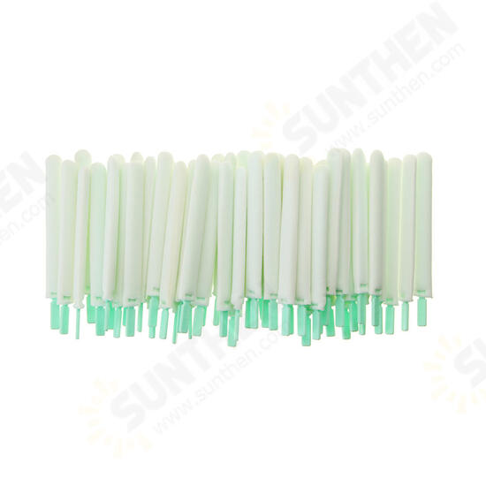 50Pcs Cleaning Sponge Swab Rhinitis Stick Wipe Stick For Medical Electric Aviation Swabs