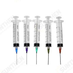 5Pcs 3ml 10ml 20ml Syringe Crimp Sealed Blunt End Tips For Makeup DIY Glue Oil Ink 5Pcs 3ml 10ml 20ml Syringe Crimp Sealed Blunt End Tips For Makeup DIY Glue Oil Ink