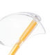 Anti-UV PC Protective Glasses Goggles Yellow Legs Protection for Lab