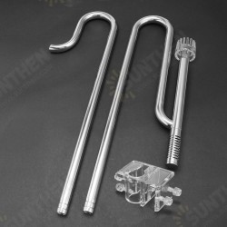 Aquarium Water Surface Skimmer Filter Tube Stainless Steel Inflow Outflow Water Pipe Aquarium Water Surface Skimmer Filter Tube Stainless Steel Inflow Outflow Water Pipe