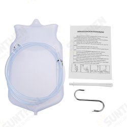 Detox Enema Bag Colon Cleaning With Silicone Hose Douche Bag Vaginal Washing Water Bag Cleaning Kit Detox Enema Bag Colon Cleaning With Silicone Hose Douche Bag Vaginal Washing Water Bag Cleaning Kit