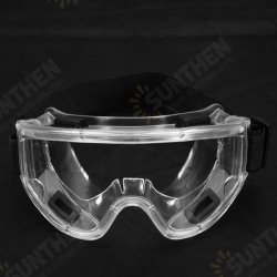 PC Lens Protective Glasses Windproof Splash Proof Safety Goggles Breather Valve PC Lens Protective Glasses Windproof Splash Proof Safety Goggles Breather Valve