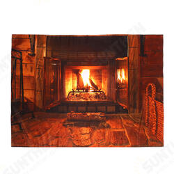 Polyester Wall Hanging Tapestry Art Home Decor Fireplace Pattern Blankets For Home Bedroom Porch Hangings Polyester Wall Hanging Tapestry Art Home Decor Fireplace Pattern Blankets For Home Bedroom Porch Hangings