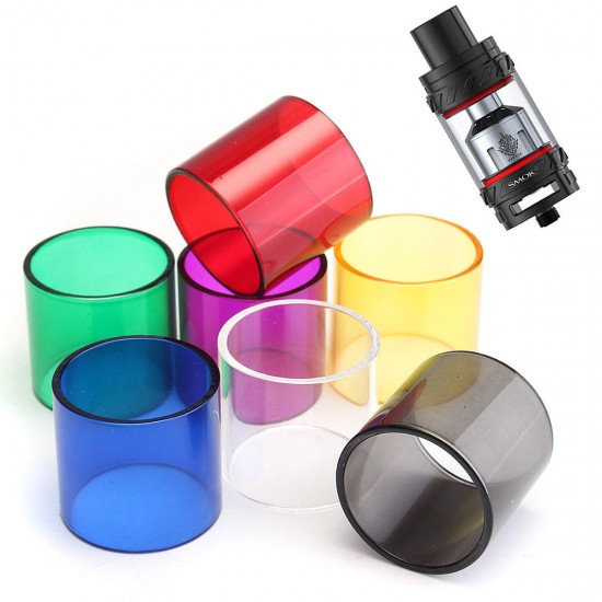 Replacement Transparent Pyrex Glass Tube Tank Sleeve For TFV12 Cloud Beast King