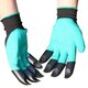 1 Pair Safety Gloves Garden Gloves Rubber TPR Thermo Plastic Builders Work ABS Plastic Claws