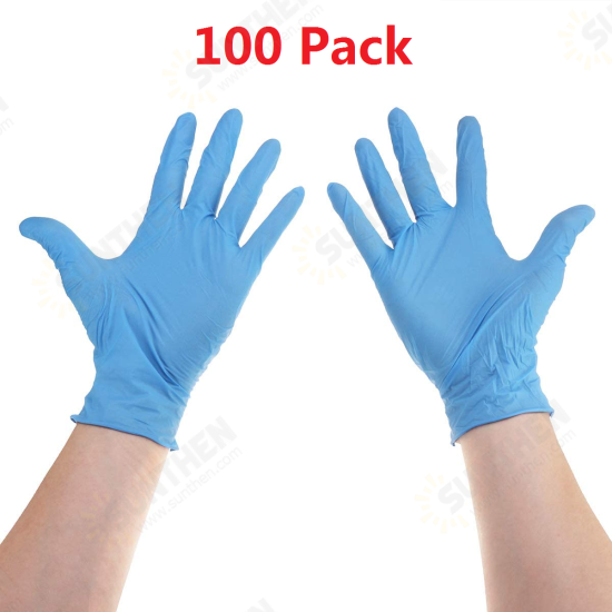 100 Pcs Gloves Disposable Powder Latex Household Cleaning USA in Stock