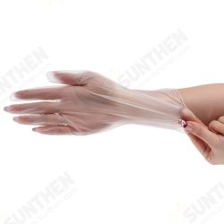 100Pcs Disposable Gloves Food Grade PVC Examination Disposable Vinyl Work Gloves S 100Pcs Disposable Gloves Food Grade PVC Examination Disposable Vinyl Work Gloves S