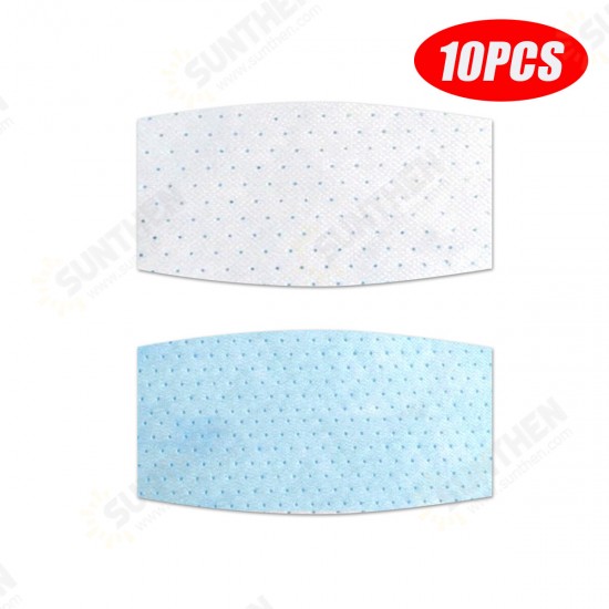 10Pcs Disposable Face Mask Gasket Safety Health Care Mouth Face Mask Filter Pad