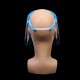 10Pcs Shield+1pcs Support Transparent Protective Full Face Visor Protection Safety Adjustable Work Guards