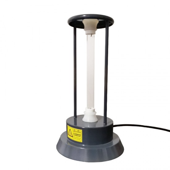 15W UV Disinfection Bactericidal Lamp Sterilizer Portable Mite Remote Control Ozone Sterilization Home Ultraviolet Lamp