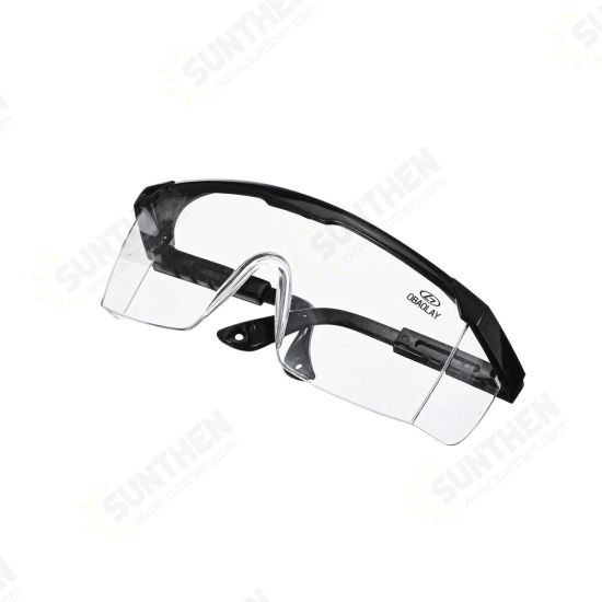 1PCS Safety Glasses Work Goggles Eyewear Protective Industrial Lab Dust Droplets