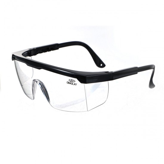 1PCS Safety Glasses Work Goggles Eyewear Protective Industrial Lab Dust Droplets