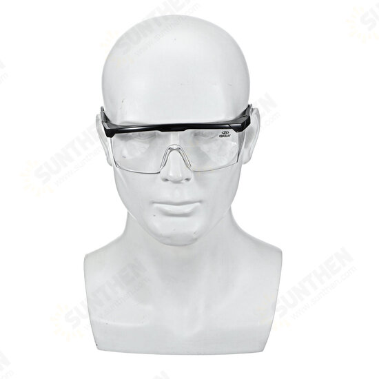 1PCS Safety Glasses Work Goggles Eyewear Protective Industrial Lab Dust Droplets