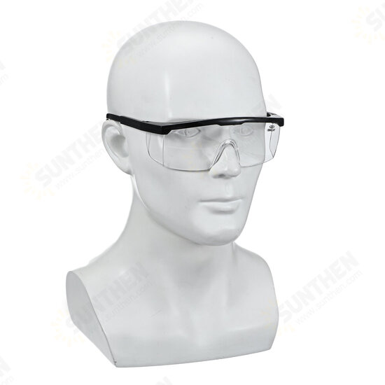 1PCS Safety Glasses Work Goggles Eyewear Protective Industrial Lab Dust Droplets