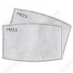 1pcs PM2.5 P2 Face Mask Filter Activated Carbon Breathing Filters Adults 1pcs PM2.5 P2 Face Mask Filter Activated Carbon Breathing Filters Adults