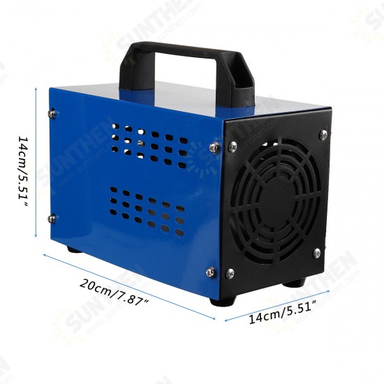 220V Ozone Generator Air Purifier Machine Mold Control Portable Indoor Room