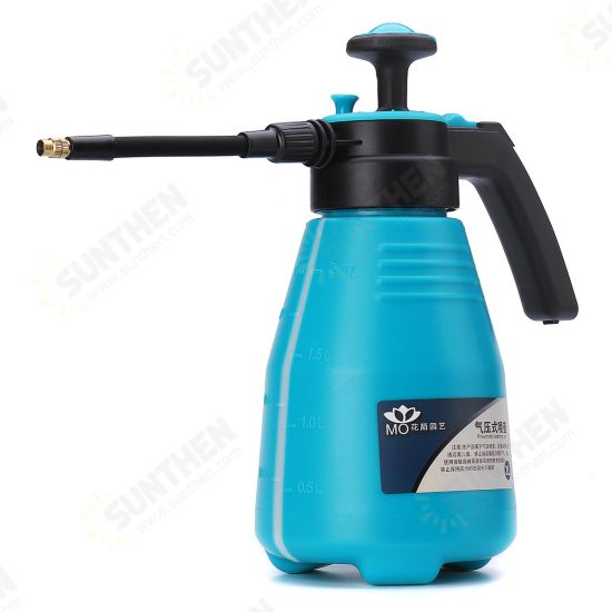 2L Portable Manual Pneumatic Watering Can Household Kettle Spray Garden Sprinkler