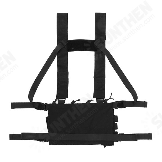 52x65cm Nylon Universal Chest Rig Hunting Vest with 223/308 Pouches 2 Colors