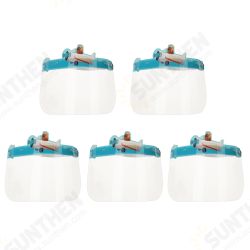 5PCS Kids Full Face Shield Mask Protective Visor Face Mask Plastic Anti Splash Anti saliva Dust-proof Full Face Cover 5PCS Kids Full Face Shield Mask Protective Visor Face Mask Plastic Anti Splash Anti saliva Dust-proof Full Face Cover