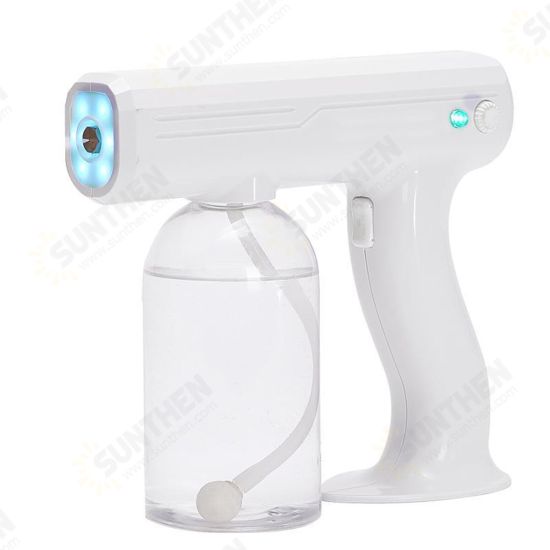 800ML CE Wireless Sprayer Machine Blue Light Nano Steam Spray Guun Disinfection Spray Sterilizer