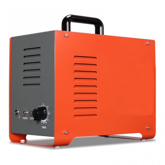 AC220V 5g/hr Portable Ozone Machine Ceramic Tube Ozonator Device with Timer Ozone Air Freshener Water Sterilizer Air Purifer
