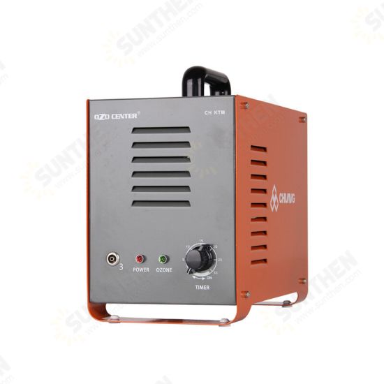 AC220V 5g/hr Portable Ozone Machine Ceramic Tube Ozonator Device with Timer Ozone Air Freshener Water Sterilizer Air Purifer