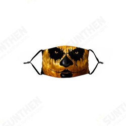 Adult Halloween Decoration Dustproof Mask with PM2.5 Filter Element Cosplay Mask Adult Halloween Decoration Dustproof Mask with PM2.5 Filter Element Cosplay Mask