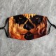 Adult Halloween Decoration Dustproof Mask with PM2.5 Filter Element Cosplay Mask