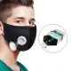 Air Purifying Face Mask in Cotton PM2.5 Filter Anti Dust Fog Respirator Washable Mask