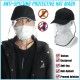 Anti-spitting Cover Eyes Protective Shopping Fisherman Baseball Hat Cap Cover Unisex