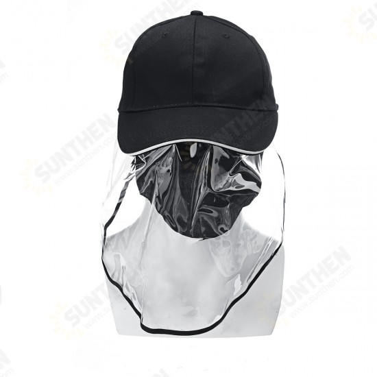 Anti-spitting Cover Eyes Protective Shopping Fisherman Baseball Hat Cap Cover Unisex