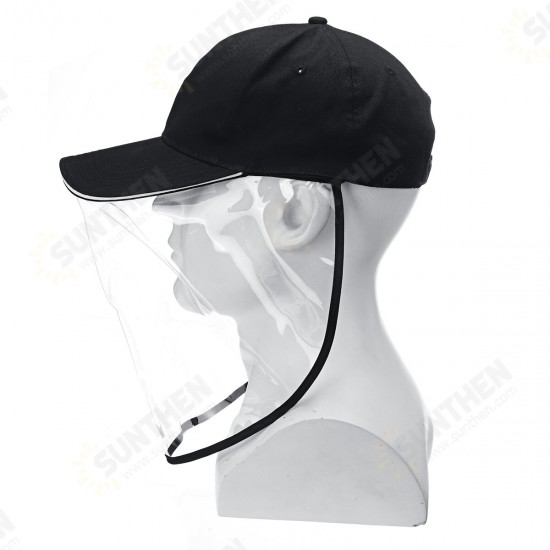 Anti-spitting Cover Eyes Protective Shopping Fisherman Baseball Hat Cap Cover Unisex