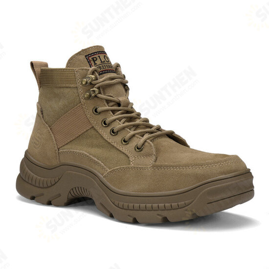 Mens Motorcycle Ankle Boots Steel Toe Safety Work Hiking Shoes Athletic