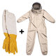 Beekeeping Tools Anti-bee Suit Bee Protection Export Full Body Jumpsuit full Space Suit Gloves Bees and Beekeeping Suit Jacket