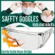 Children Adult Safety Goggles Anti Fog Dust Splash-proof Glasses Work Eye Protection