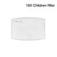 Children Kid Face Mask Valved Anti-dust Filter Mask Washable with 10x Filters